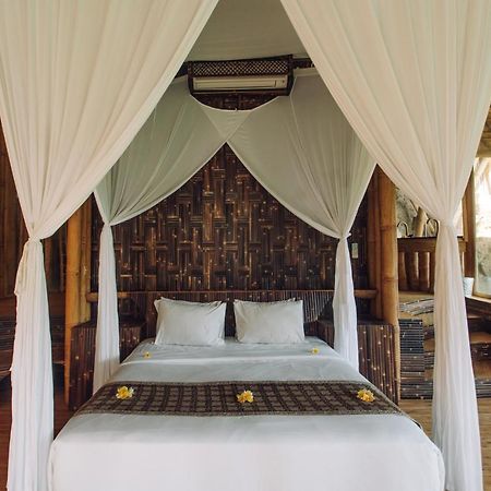 Temple House 3Bds Eco Bamboo House Pool River View Bringkit Extérieur photo