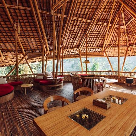 Temple House 3Bds Eco Bamboo House Pool River View Bringkit Extérieur photo