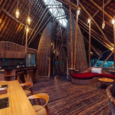 Temple House 3Bds Eco Bamboo House Pool River View Bringkit Extérieur photo
