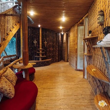 Temple House 3Bds Eco Bamboo House Pool River View Bringkit Extérieur photo