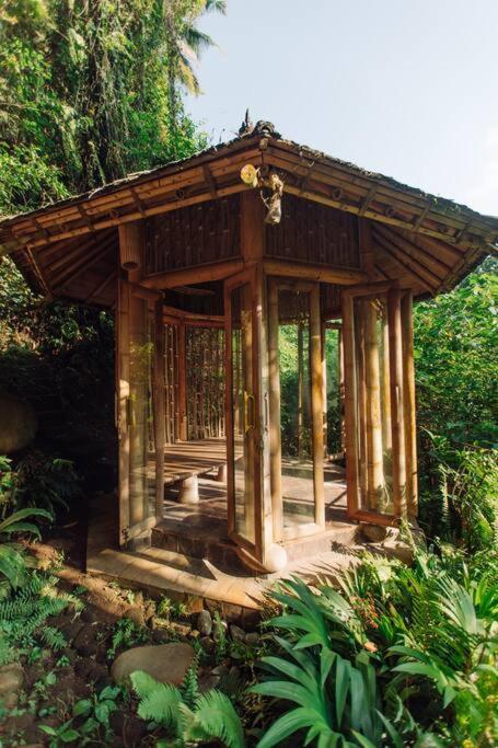 Temple House 3Bds Eco Bamboo House Pool River View Bringkit Extérieur photo