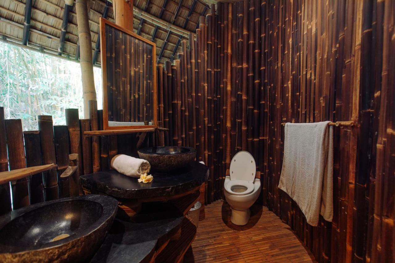 Temple House 3Bds Eco Bamboo House Pool River View Bringkit Extérieur photo