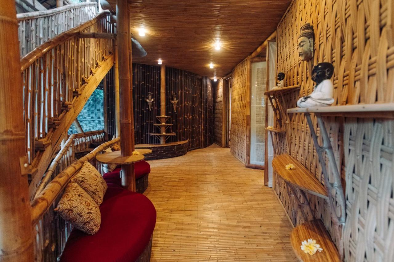 Temple House 3Bds Eco Bamboo House Pool River View Bringkit Extérieur photo