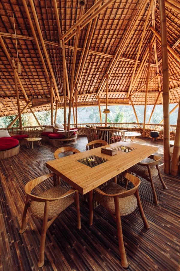Temple House 3Bds Eco Bamboo House Pool River View Bringkit Extérieur photo